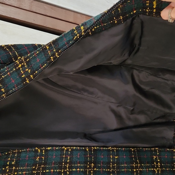 🎄Sag Harbor Zip Up Tweed Balzer Size 12 - Picture 4 of 5